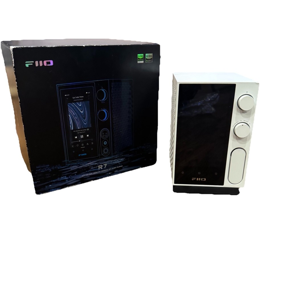 FiiO R7 HiFi Android Music Player – White – Open Box, Works Perfectly DAC Amp
