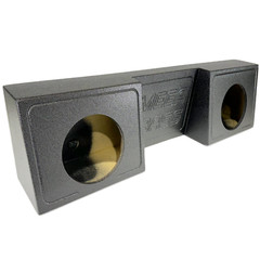 Regular Cab / Single Cab 10” Dual Sub Box Subwoofer Enclosure Gm Ford Dodge