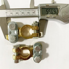 Heavy Duty Battery Terminal Clamps Top Post Connectors for Car Truck RV Marine