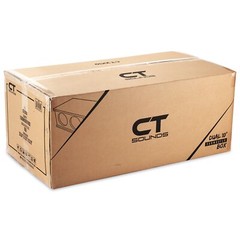 CT Sounds CT2X10 Dual 10″ Kerf Port Universal-Fit Car Subwoofer Box