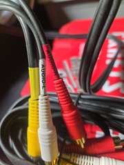 3 RCA to 3 RCA Male to Male Composite AV Cable for TV DVD Home Theater- 12ft