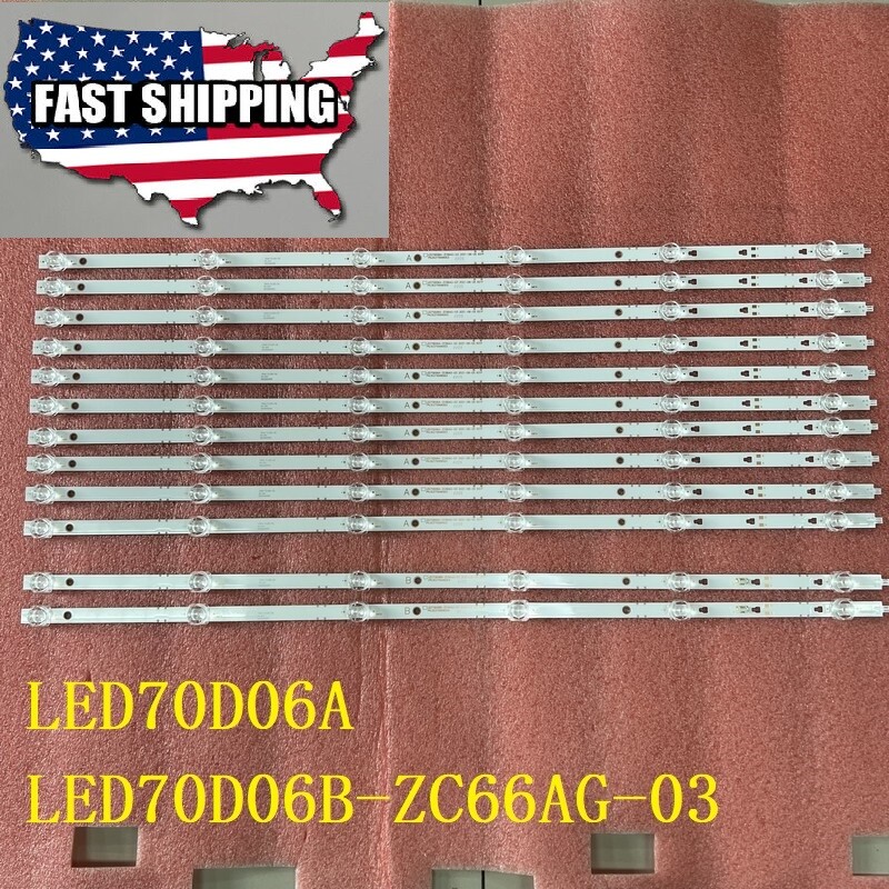 LED strip For RCA RTRU7028-CA RTRU7028-US RTRU7027-US E4AA70R WR70UT4210