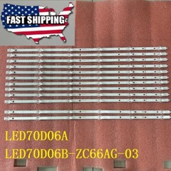 LED strip For RCA RTRU7028-CA RTRU7028-US RTRU7027-US E4AA70R WR70UT4210