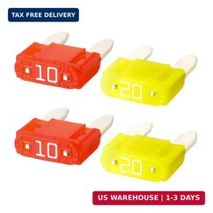 Mini Blade Fuse Holder Fuse with 10A, 20A – Tap 12V Car Add-a-Circuit Fuse TAP A