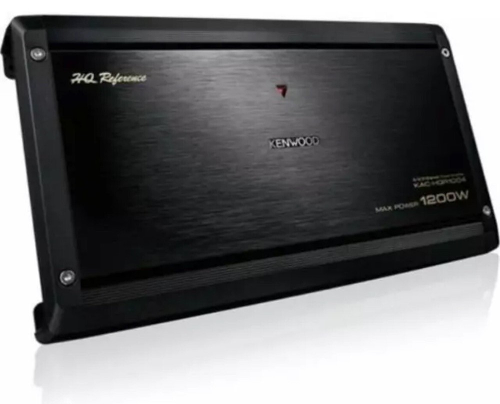 Kenwood KACHQ1004 4 in. 1200W Ultra Hi-Performance Car Audio Amplifier