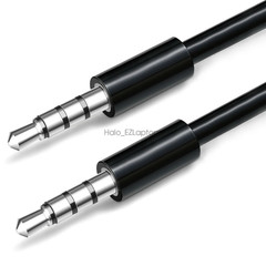 3.5mm Male To Male AUX Stereo Audio Cable 1M Car iPad PC Speaker Cord