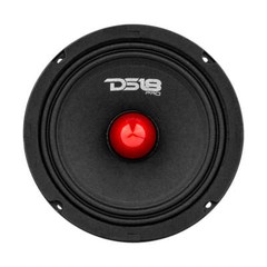 DS18 PRO-GM6.4B 6.5″ Car Speaker – Midrange With Bullet 480W Max, 4 Ohms