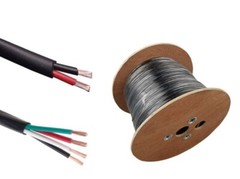 Outdoor Speaker Audio Wire Direct Burial Black 14/2 14/4 16/2 16/4 AWG 250FT LOT
