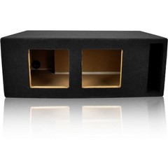 1.50 ft³ Ported Enclosure Box for Dual Kicker 8″ Solo-Baric L7 Square Subwoofers