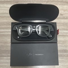 Ray-Ban Stories Wayfarer RW4002 Smart Glasses, Shiny Olive, Bluetooth