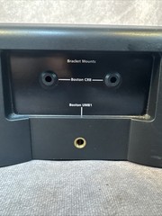 Boston Acoustics MicroCenter Center Speaker 8 Ohms Black Working Sounds Awesome