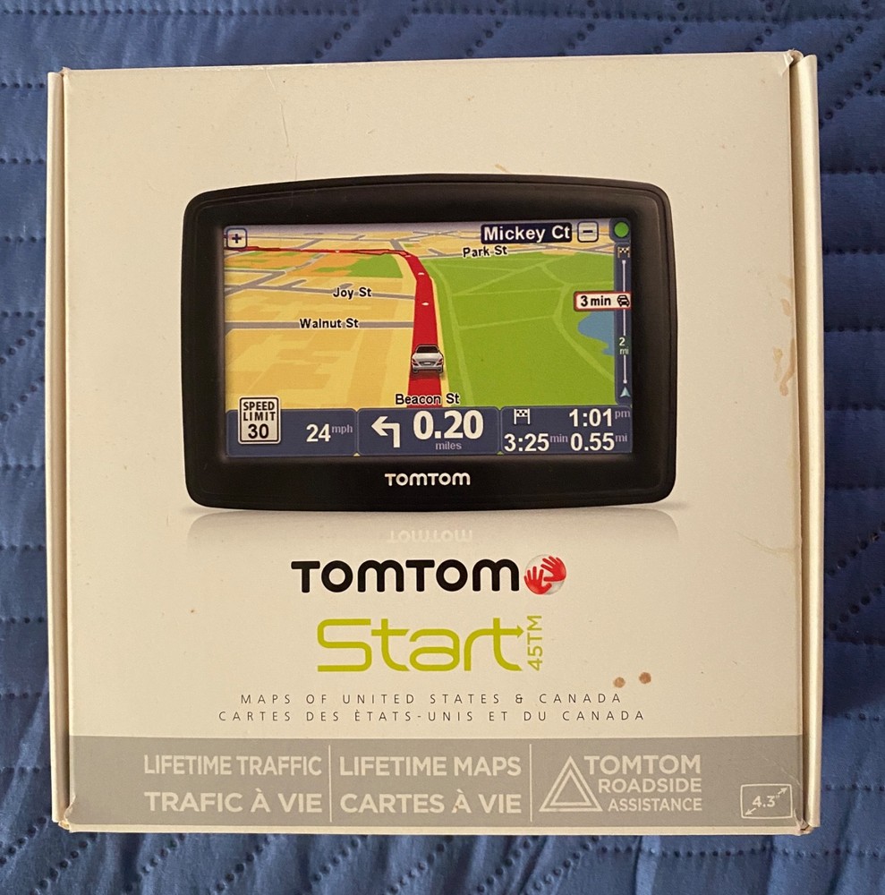 TomTom START 45TM 4.3” Automotive Mountable GPS Open Box
