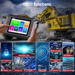Commercial Truck Scan Tool DPF Regen Heavy Duty Truck Scanner OBD2 Code Reader