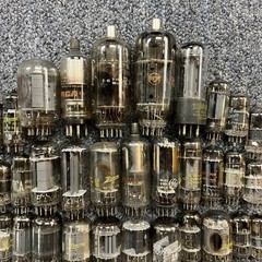 Vintage Vacuum Tube Lot Mixed Brands RCA GE Zenith Sylvania Untested 66+ Tubes