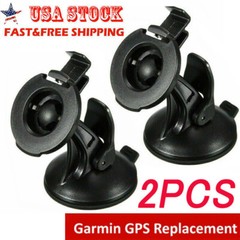 2X Car Suction Cup Mount GPS Holder for GARMIN NUVI 2597 LMT 42 44 52 54 55 LM