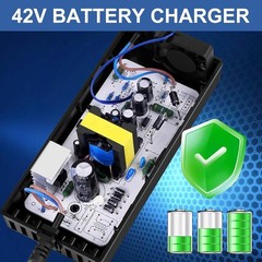 Fast Charger for 36V Lithium Battery, XLR Plug