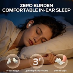 Sleep Ear200, Wireless in-Ear Headphones, Bluetooth 6.0 Sleep Headphones,