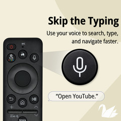 Samsung Smart TV Solar AI Voice Remote For Crystal UHD, OLED, QLED, & Frame
