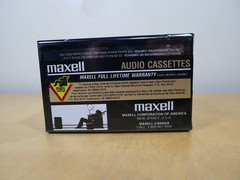 New Sealed 4 Pack Maxell XLII -S 90 Type II High Bias Cassette Tapes