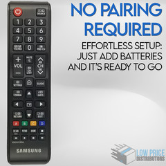 Original Samsung Remote for 4K UHD Smart TVs | Classic Full-Button Layout NEW