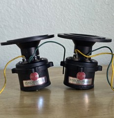 Vintage Pair of 1960s Atlas Sound Hi-Fi Jensen RP-302 Super Tweeters 16 ohm