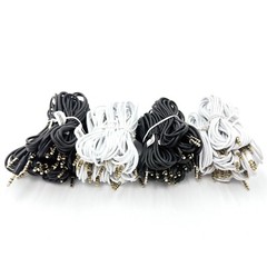 Wholesale Audio Extension Cables 3.5mm AUX MP3 Cable 2m / 6.6Ft Bulk Lot UNICORN