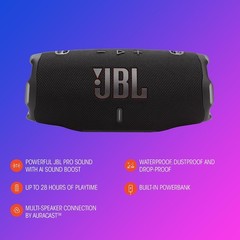 JBL JBLCHARGE6WHTAM-Z Charge 6 Waterproof Speaker, White – Certified Refurbished