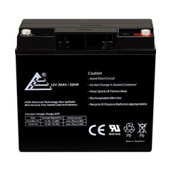 12V 20AH SLA AGM Battery replaces 51814 6fm17 6-dzm-20 6-fm-18 lcx1220p