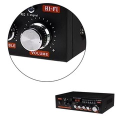 1000W Small Bluetooth Power Amplifier Stereo Receiver Audio Amp USB Music Player