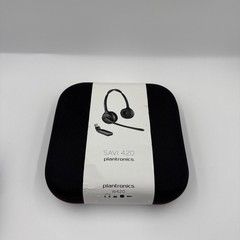 Plantronics Savi 410/420 Wireless Headset System with Case – Tested