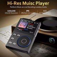 Digital HiFi MP3 Player With Bluetooth 5.3 Lossless DSD 256GB High Sound Quality