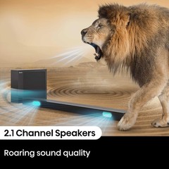 HS2100 240W Wireless Sound Bar with DTS Virtual X & Dolby Audio for Home Theater