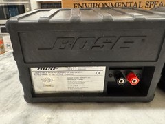 Bose 151 Indoor Outdoor Extreme Weather Proof Speakers Only!! Black Used !!