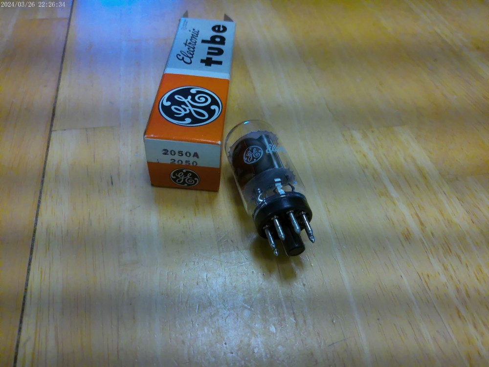 1PC GE 2050A VACUUM TUBE USA UNTESTED,NOS