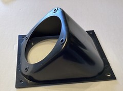RCA 3 1/2 “ Speaker Baffle Several Models SHF9 And Others Vintage Black Color #5