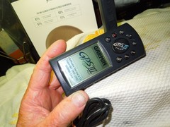 Garmin GPS Pilot III Aviation Handheld GPS COMPLETE WORKING