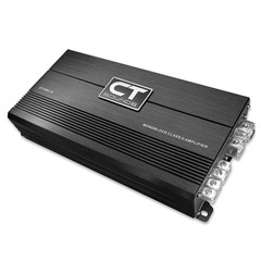 CT-1000.1D Compact Class D Car Audio Monoblock Amplifier, 1000 Watts RMS