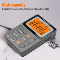 Portable Pocket Digital LCD AM FM Radio Stereo MP3 USB Rechargeable w/Earphones