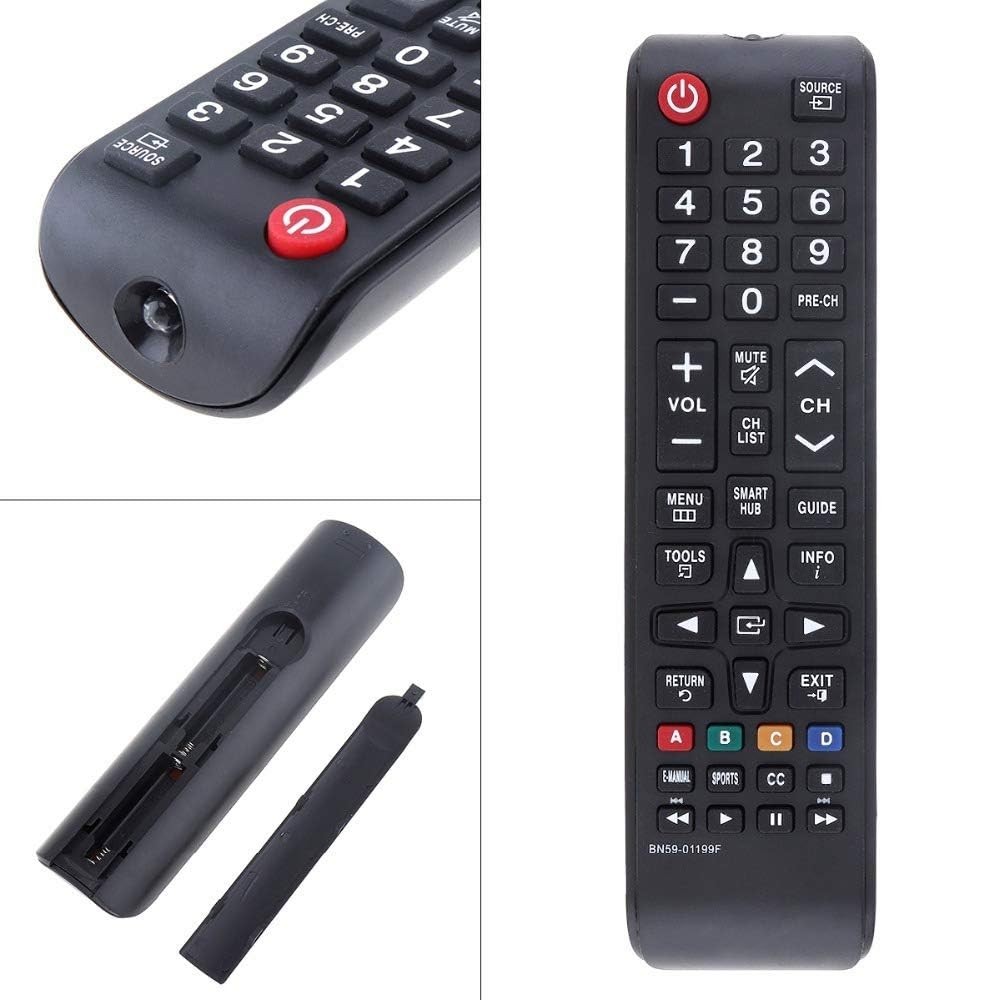 Replacement Remote BN59-01199F for Samsung Smart TV LED LCD HDTV Universal TV