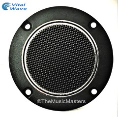 (4) Flush Mount 4″ inch Round Super Horn TWEETERS Speakers Car Audio Home Stereo