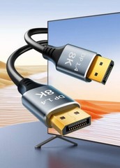 DisplayPort 8K HD Cable 1.4 8K@60Hz 4K@240Hz 32.4Gbps DP to DP Cable 1.5M / 4.92