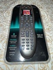 Logitech Harmony 650 Universal Remote Control New Sealed 8-in-1 LCD Apple TV Rok