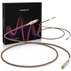 2 Pack 0.5m / 1.64Ft HiFi Audiophile RCA to RCA Cable, Male to Male with Gold…