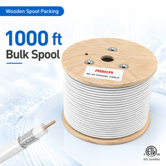 RG59 COAXIAL CABLE VIDEO CABLE ETL CERTIFIED 1000FT
