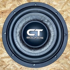 Used CT Sounds HYDRO-10-D4 500W RMS 10″ Shallow Mount Subwoofer – Dual 4 Ohm