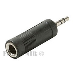 2 Pack Lot 3.5mm 1/8″ Stereo Male Plug to 1/4″ 6.35mm Female Jack Audio Adapter