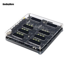 New SCART 6-IN 3-OUT Automatic Distributor with USB Cable Automatic Switcher