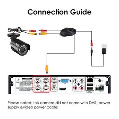 ZOSI 4in1 1080p Outdoor CCTV Surveillance Security Camera System night vision