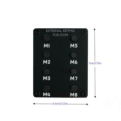 External Keypad for ICOM IC-705 IC-7610