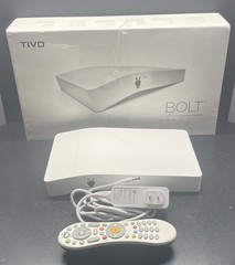 Tivo Bolt TCD849500 Unified Entertain System Cable DVR w Remote & Power Supply